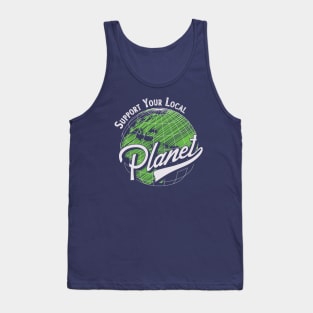 Support Your Local Planet Retro Tank Top